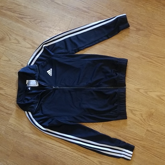 adidas Jackets & Blazers - Adidas classic 3 stripe track jacket